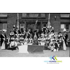 1962 Koning Quirinus Peet en Koningin W.L.E. Peet Voets F00002823